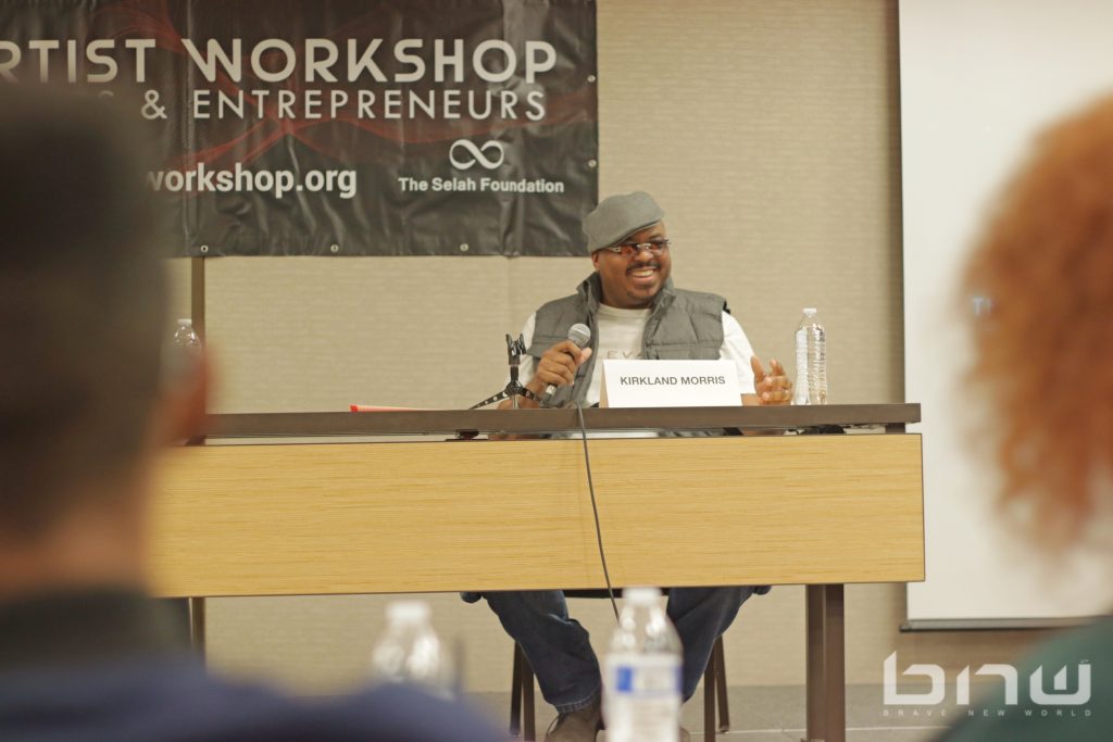 Kirkland Morris talks about his journey as a screenwriter at The Artist Workshop: The Actor
