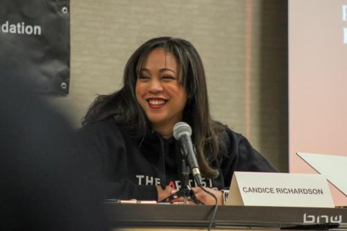 Event Producer and panelist Candice Richardson at The Artist Workshop: The Long Money Game (Publishing and Licensing) 
