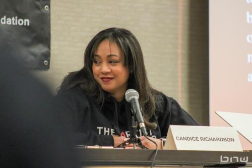 Event Producer and panelist Candice Richardson at The Artist Workshop: The Long Money Game (Publishing and Licensing) 